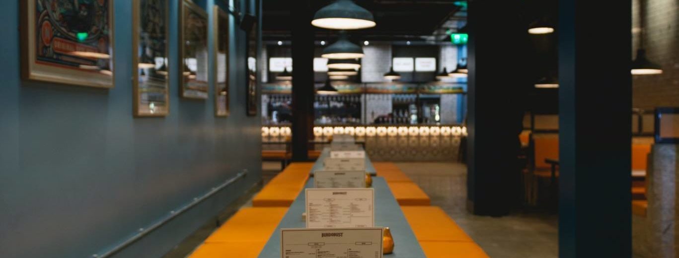 Bundobust Andrew Lees Upholstery Commercial Work